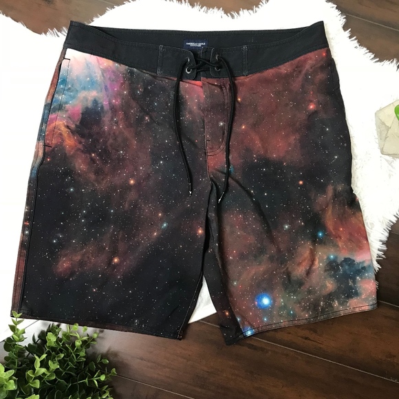 american eagle mens swim shorts